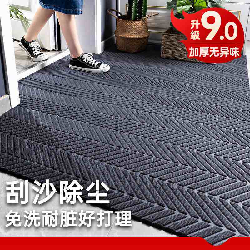 别墅入户门地垫室外防滑脚垫地毯家用垫子酒店商用大门口垫进门脚