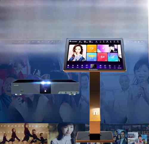 Inandon All-In-One Music Ktv Karaoke Host触摸电容屏卡拉ok家