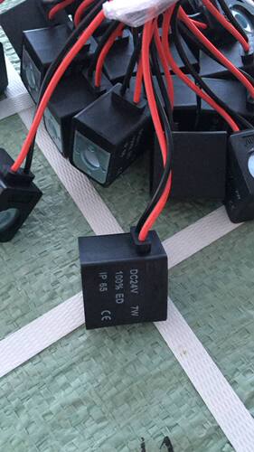 电磁阀线圈 DC24V 7W 引线线圈DC24V 4.8W 大功率线圈DC12V  5.5W