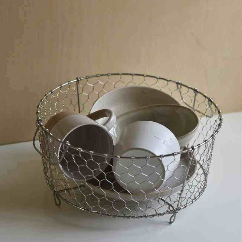 Hin新款手工制作304不锈钢厨房沥水篮碗碟收纳篮水果篮家用置物篮,餐饮具,洗菜盆/沥水篮/漏水筛,淘宝优惠券,粉丝福利购,淘宝优惠卷
