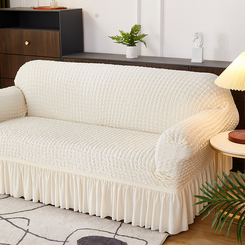 弹力沙发套罩卍能通用一笠全四季沙发盖三位贵妃包布防抓猫沙发垫
