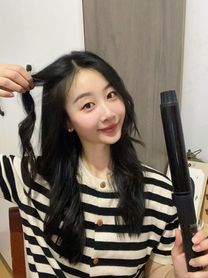 fbt夹片旋转32mm卷发棒大卷水波纹影楼化妆师专用19mm家用刘海