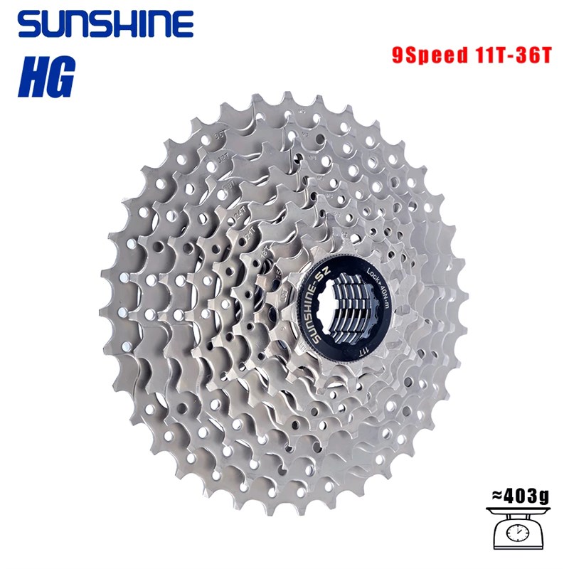日晖登山自行车卡式飞轮8/9/10/11/12速HG塔基超轻大齿轮骑行配件