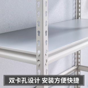 银祥货架仓库仓储物架超市展示架铁架子角钢架置物架家用自由组合