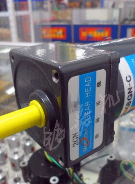 6W交流齿轮减速电机马达/调速电机21K6RGN-C 齿轮箱2GN25K