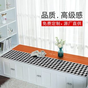 飘窗垫窗台垫定做阳台垫子皮革瑜伽垫 榻榻米轻奢窗户防晒防滑四季