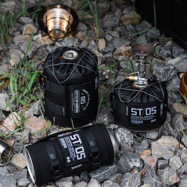 山趣户外05黑化风扁气罐保护套防撞便携露营氛围装饰卡式罐收纳套,户外/登山/野营/旅行用品,气罐套/包,淘宝优惠券,粉丝福利购,淘宝优惠卷