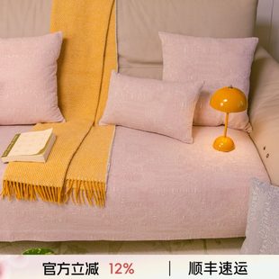 通用防滑高级春小镇沙发垫阳定制 包感高档靠沙发巾棉轻奢高端四季