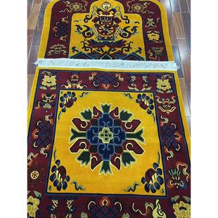 器世界尼泊尔纯手工羊毛藏毯大经堂地毯别墅地毯法座地毯功课地毯