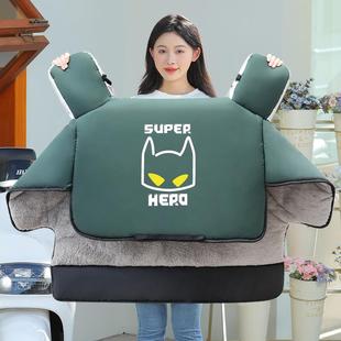 加绒中厚款 小电动车挡风被冬季 电瓶摩托秋冬天保暖防寒加厚罩通用