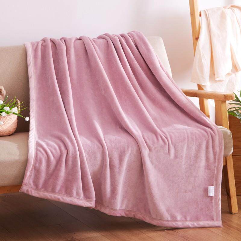 小毛毯子空调毛巾被子办公室午睡沙发午休珊瑚绒盖毯夏季床上用