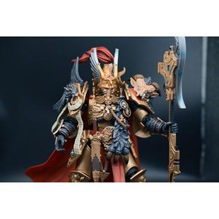 Joytoy暗源战锤荷鲁斯凌乱禁军团元帅康斯坦瓦尔多改装头盔