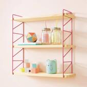 儿童墙上多层架置物架沙发客厅卧室隔板壁挂装 饰创意挂墙杂物书架