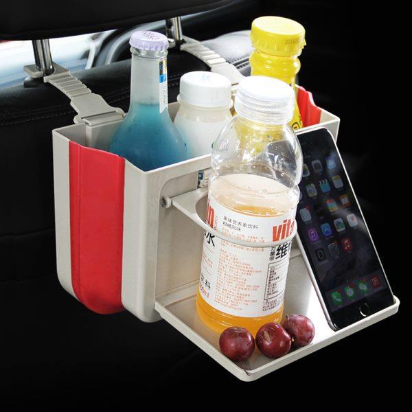 多功能车用垃圾桶汽车用用品折叠内挂式收纳盒袋车载垃圾桶箱创意