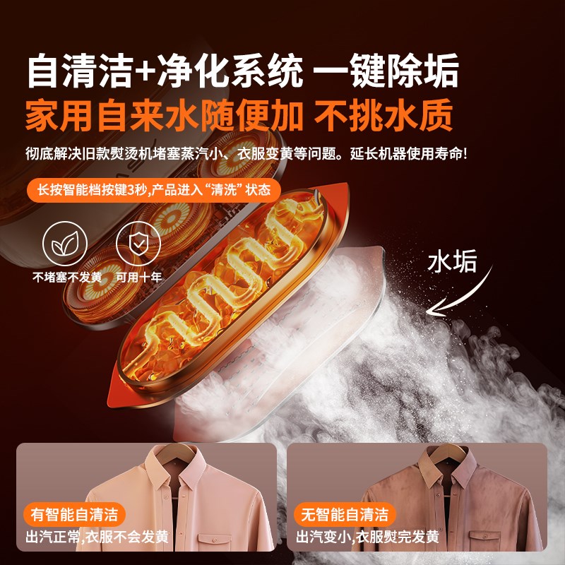 2025新款手持挂烫机家用小型熨烫机大蒸汽电熨斗烫衣服便携式神器