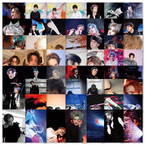 120张高颜值明星周边薛之谦贴纸装饰手机壳笔记本电脑行李箱防水