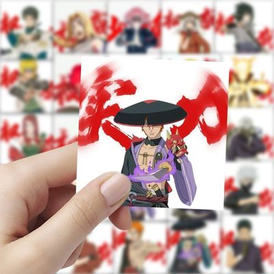 177张火影忍者权威头像超然帅气村里人贴纸装饰手机壳DIY手账本