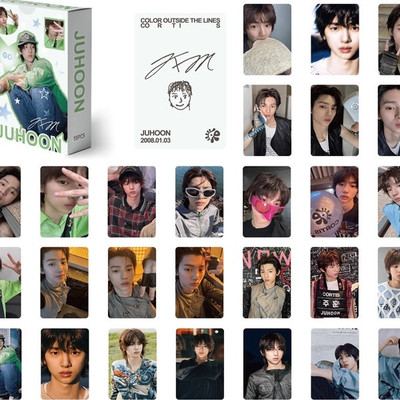 55张Juhoon金主训镭射小卡CORTIS韩国成员周边应援收藏装饰小卡片