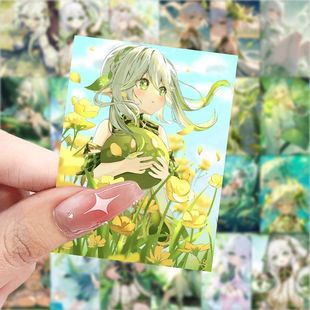 新款原神小草神纳西妲贴纸周边装饰桌面笔记本手账diy防水贴画...