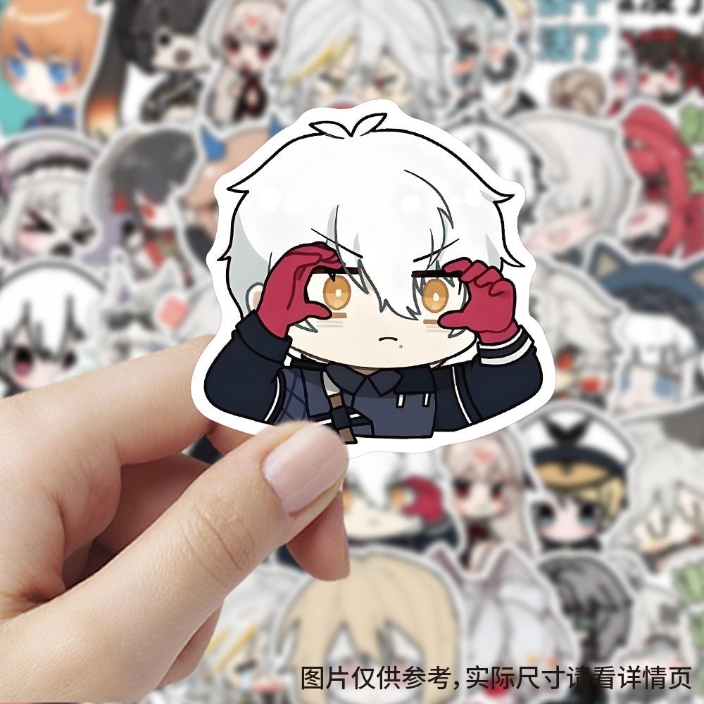 180张战双帕弥什Q版卡通贴纸可爱创意游戏周边笔记本手账装饰贴画