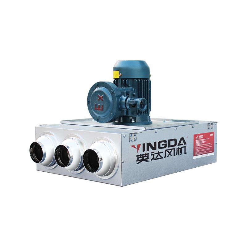 YDF防爆诱导喷流风机商用地下室车库排风通风换气射流风机低噪音