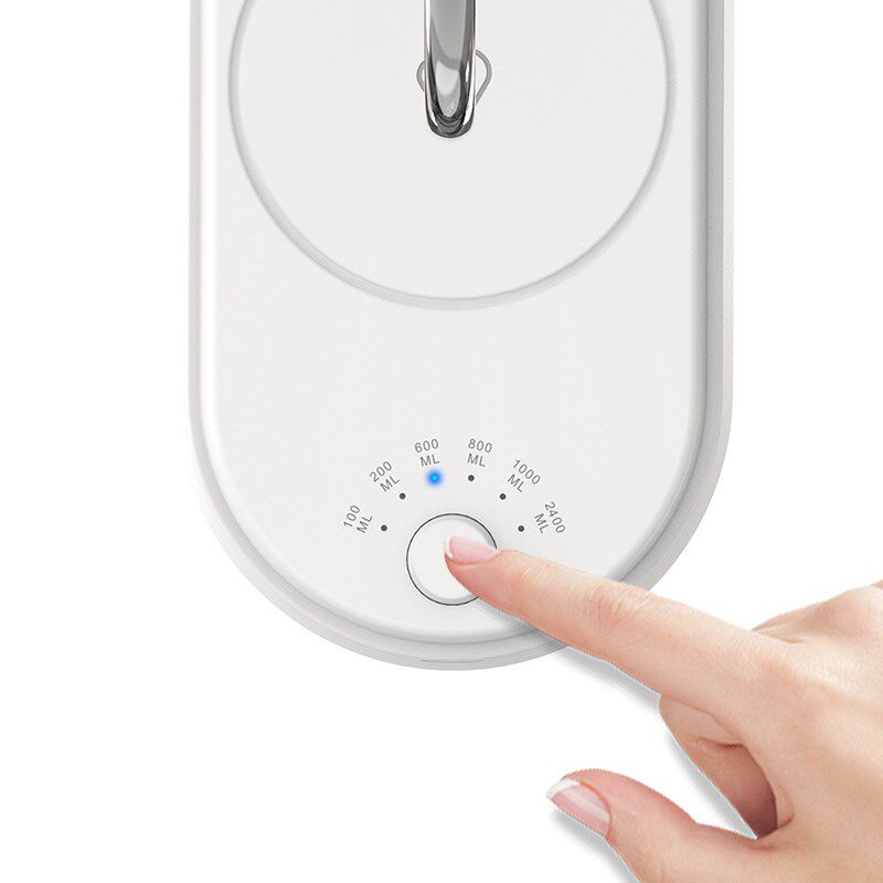 伙妹托盘式抽水器桶装水泵桌面上水器台面台式吸水泵定量小饮水机