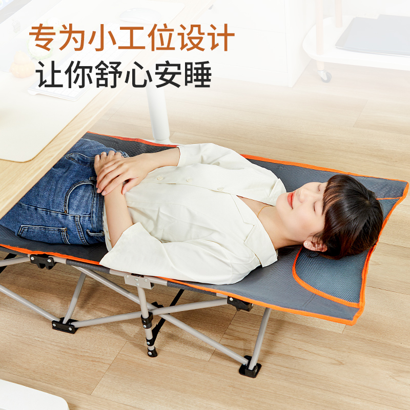 瑞仕达午休折叠床单人午睡神器家用简易行军便携医院陪护工位小床