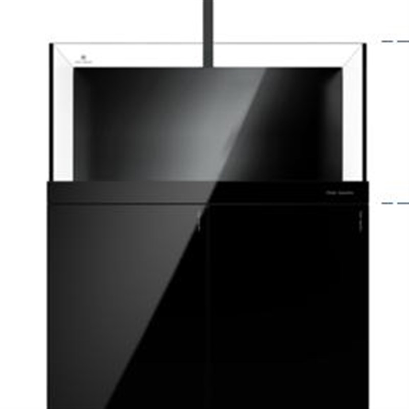 可丽爱鱼缸底滤过滤系统整体超白玻璃客厅一体生态水族箱DF溪流缸