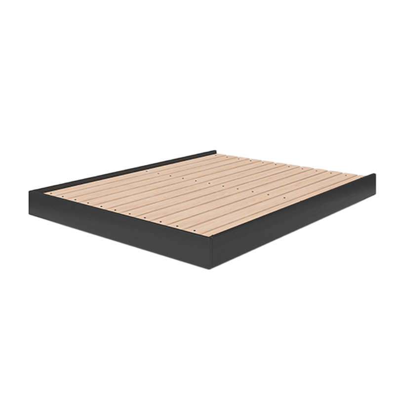 舒梵 海岛无床头悬浮床 实木床架日式极简小户型1.5米1.8米双人床