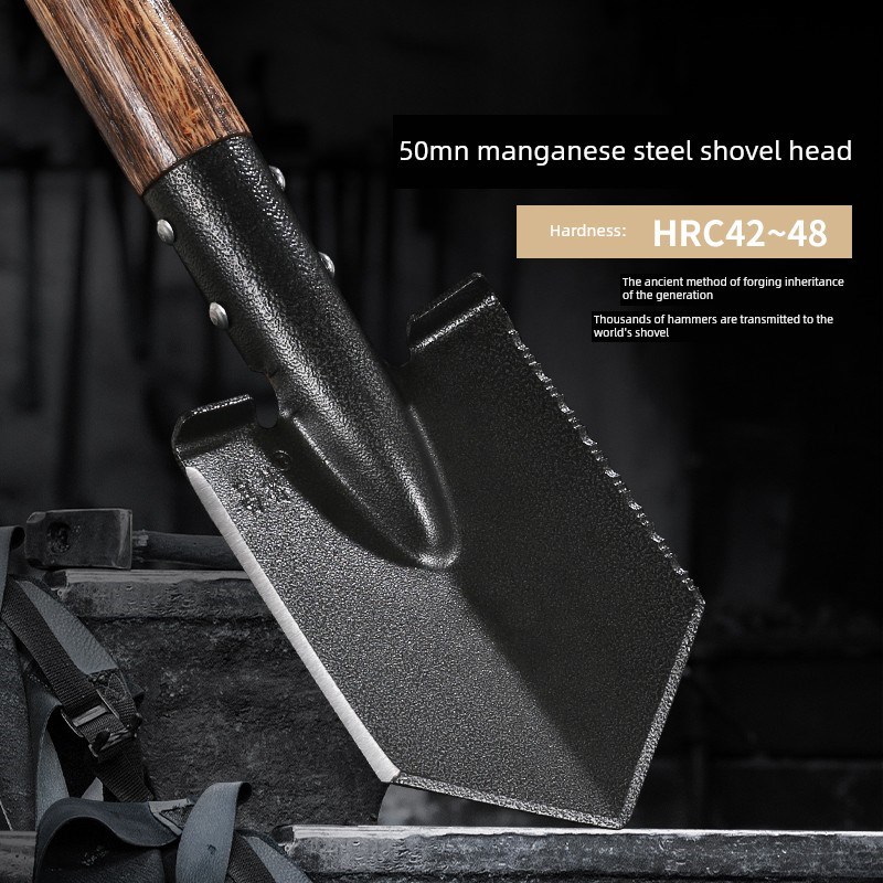 长林迷你飞铲俄式工程师铲小铲多功能钓鱼铲挖野菜野营式抓海