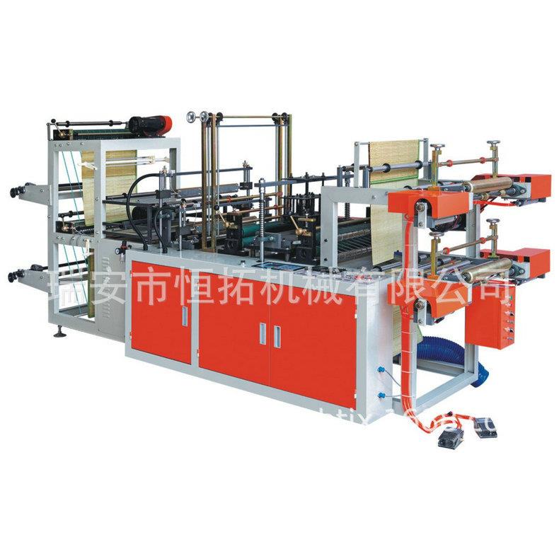 厂家热销HT-SJA40/28-700高速PE吹膜机高速吹膜机热封冷切制袋机