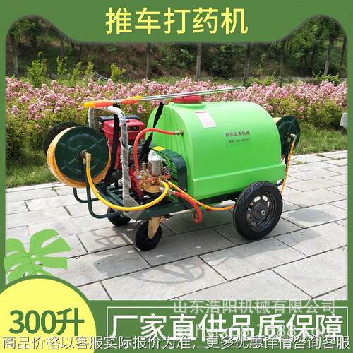 -00手推汽油打药机园林绿化高压喷雾器大容量蔬菜大棚喷药机