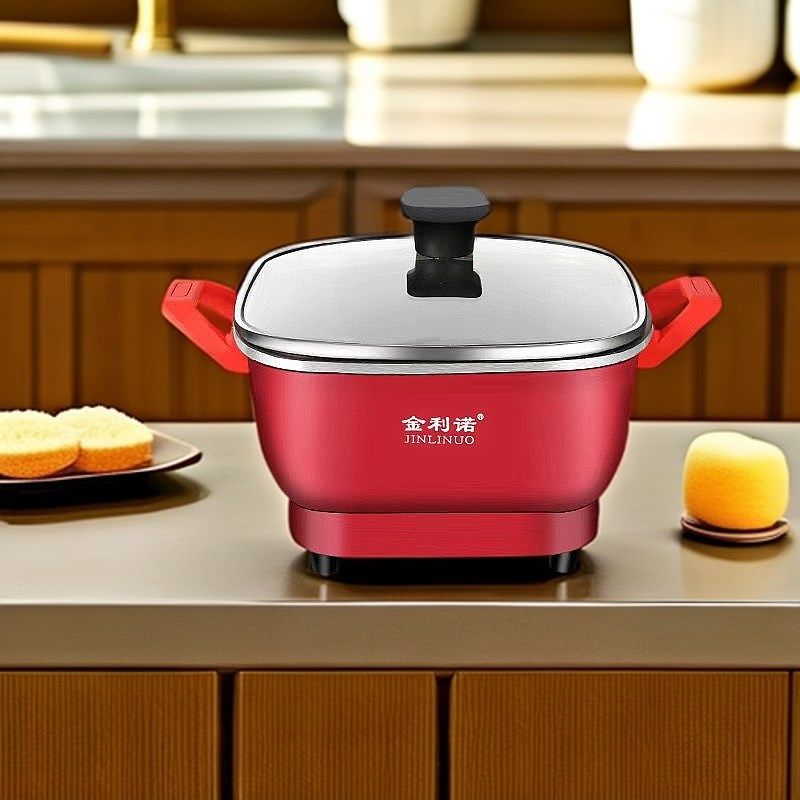 电火锅电热锅宿舍学生锅韩式多功能电煮锅电炒锅煮面锅迷你寝室锅