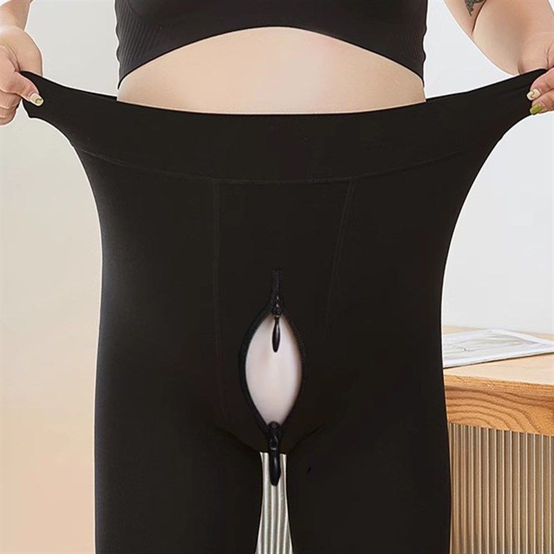 双头拉链开裆连裤袜大码秋冬季加绒加厚裸感高腰肉色开档打底裤女,女士内衣/男士内衣/家居服,连裤袜/打底袜,淘宝优惠券,粉丝福利购,淘宝优惠卷