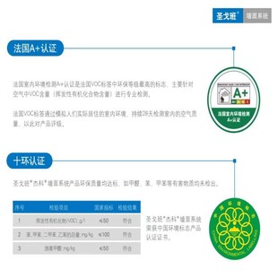 圣戈班嵌缝膏拉法基接缝补缝腻子石膏粉家用无甲醛环保快干石膏粉
