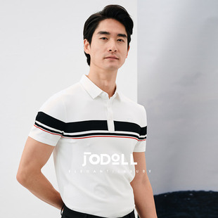 T恤男士 潮流时尚 JODOLL乔顿翻领短袖 夏季 男 撞色帅商务短袖 Polo衫