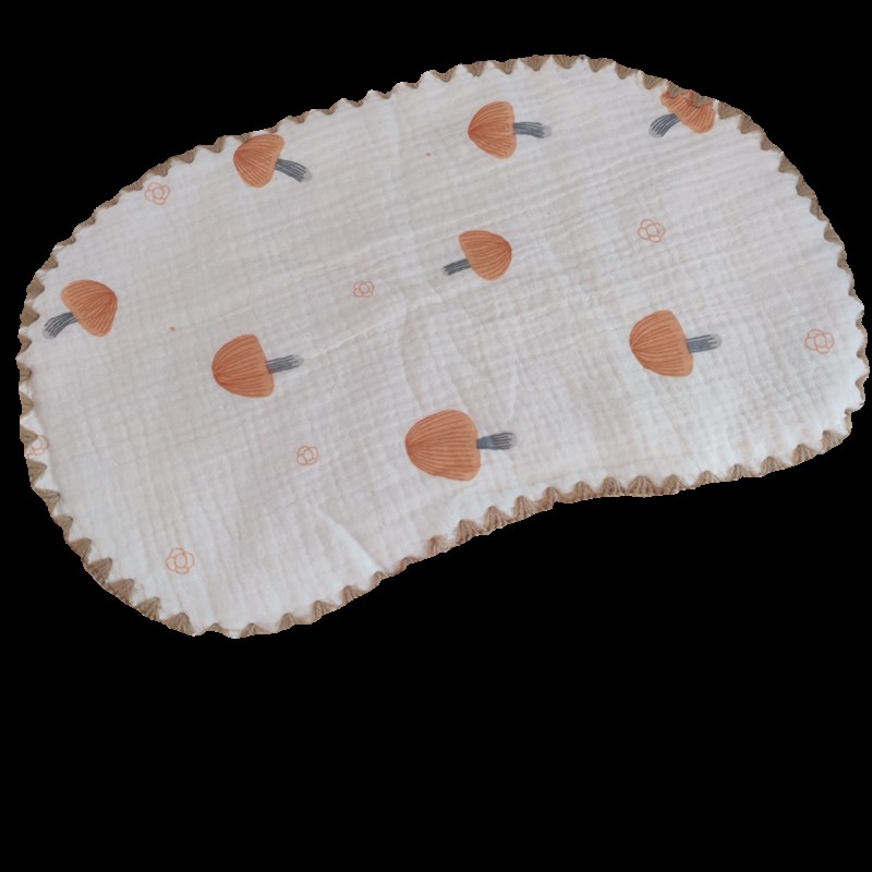 10层棉纱布枕头初生云片枕定型枕婴儿平枕新生儿宝宝小枕巾吸汗透