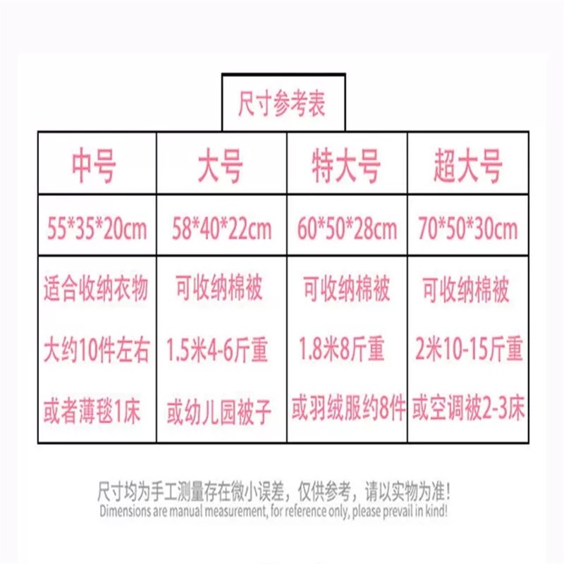 被子收纳袋搬家打包袋防潮水特大号牛津布袋子装衣服行李包整理袋