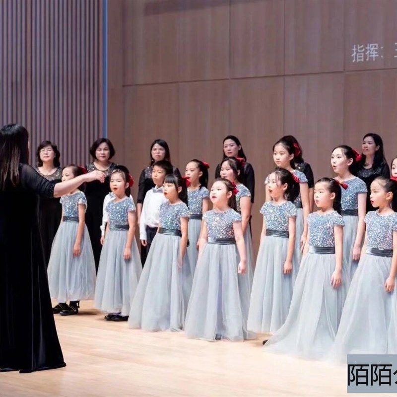 女童合唱团长款钢琴演出服中大童晚礼服儿童礼服公主长裙亮片中袖,童装/婴儿装/亲子装,儿童演出服,淘宝优惠券,粉丝福利购,淘宝优惠卷