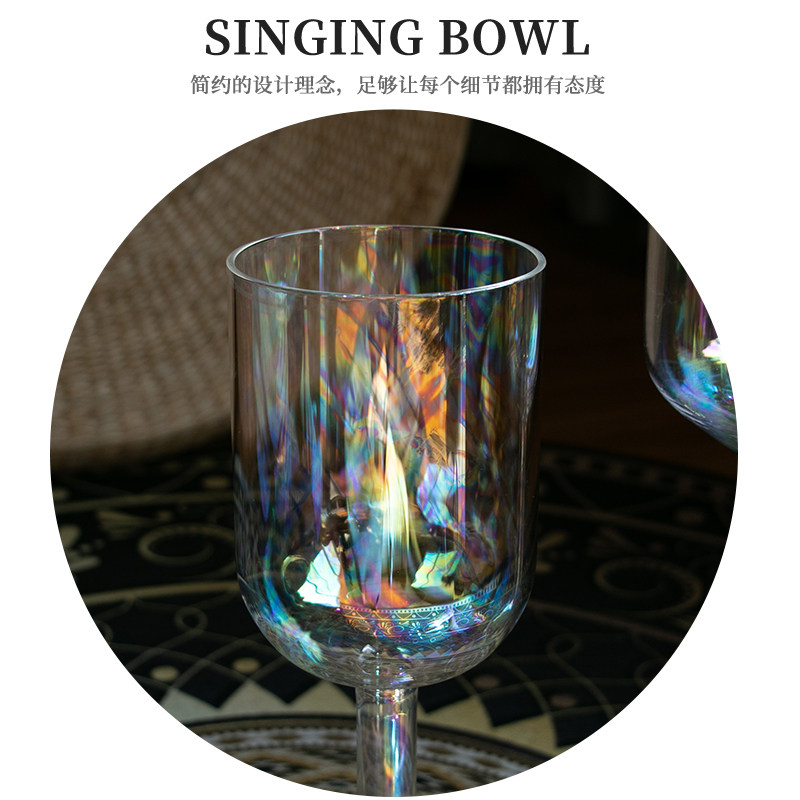 手持颂钵水晶钵双头玻璃钵音钵采耳瑜伽冥想简约透明手工钵盂摆件,家居饰品,装饰摆件,淘宝优惠券,粉丝福利购,淘宝优惠卷