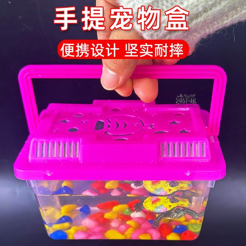 透明宠物盒便携手提夜市摆摊专用塑料材质乌龟缸金鱼缸小鱼瓶龟瓶,宠物/宠物食品及用品,生态瓶/创意缸/微景缸,淘宝优惠券,粉丝福利购,淘宝优惠卷