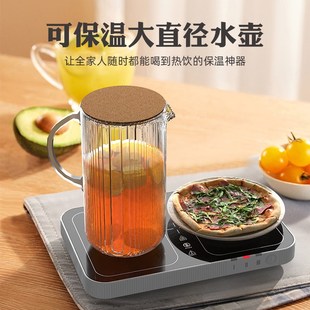 普芝小型暖菜板多功能家用保温热饭菜大型加热杯垫恒温餐桌加热板