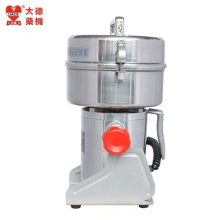 大德药机 1000克摇摆式磨粉机 加厚不锈钢中药粉碎机 打粉机C