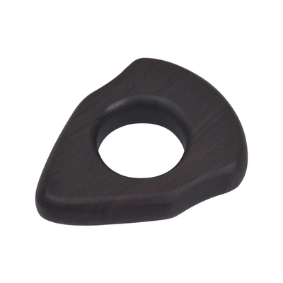 牛角指环点穴器黑檀木质戒指穴位按摩工具足疗棒脚底按摩锤推拿