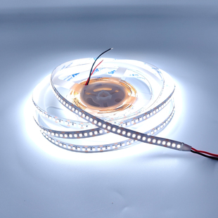 led贴片软灯带2835单色白光12V暖白24v自然白180珠10MM宽线条性灯