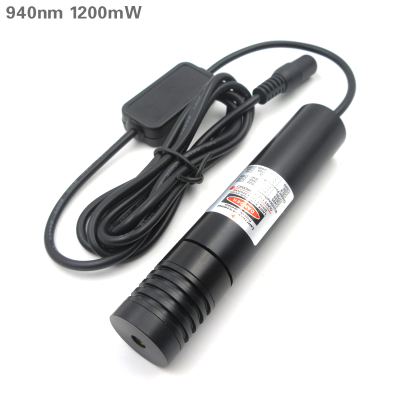 940nm点状激光器近红外激光头肉眼不可见光隐蔽光源多种功率可选