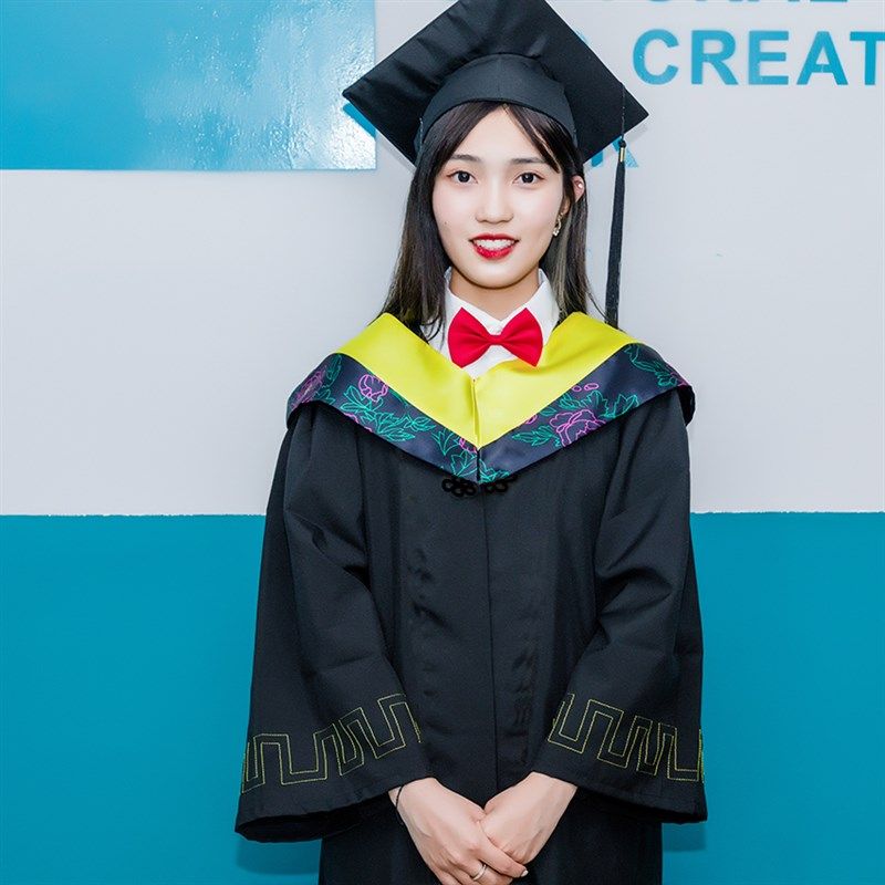 学士服大学生男女文科理科学士服学院风演出服本科学士服毕业