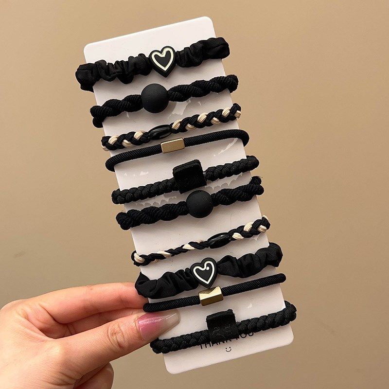 丸子头发圈女低马尾发饰扎头发皮筋高弹力耐用秋冬发绳小肠圈头绳,童装/婴儿装/亲子装,假领,淘宝优惠券,粉丝福利购,淘宝优惠卷