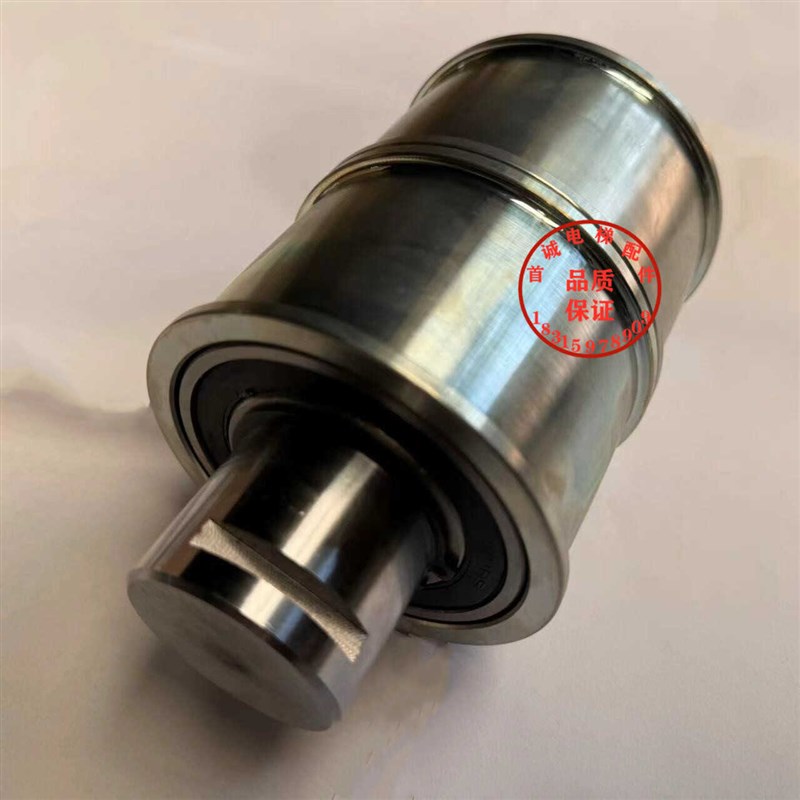 家用别墅电梯钢带导向轮组件100标配2槽ZL105-64-2/50-210/6210