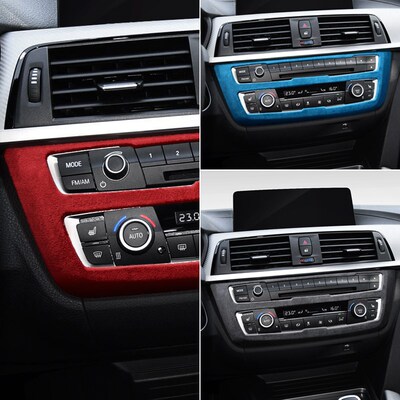 适用宝马3系gt4系改装中控空调CD面板三系320li车内装饰用品配件